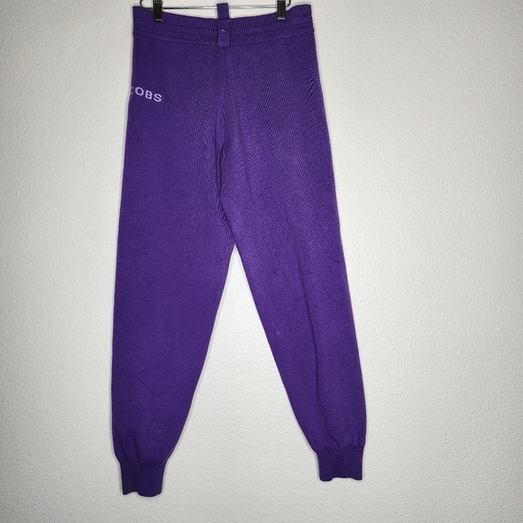 Marc Jacobs Purple Potion The Knit Sweatpants M - Picture 6 of 9